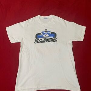 Team TYRRELL FORD Elf Vintage F1 Motorsport Racing Men’s sz Medium Pre-owned